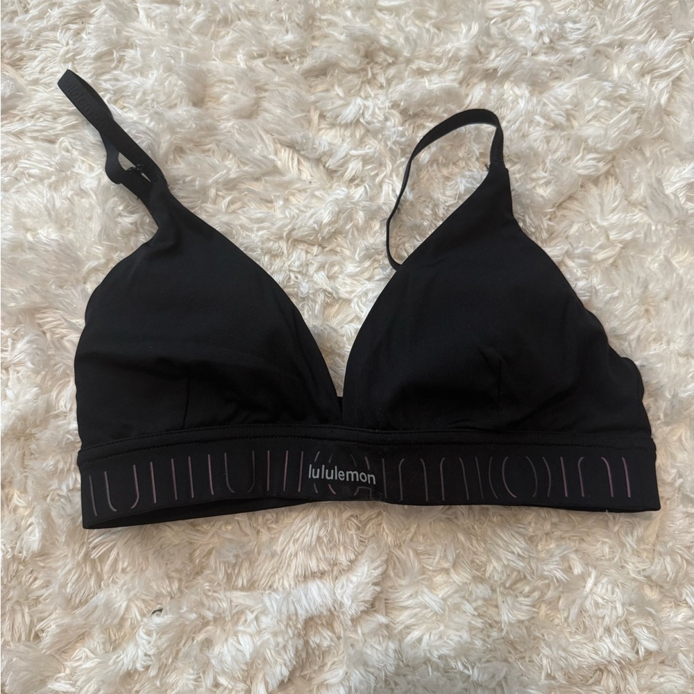lululemon athletica Black LICENSE TO TRAIN Sports Bra NEVER WORN